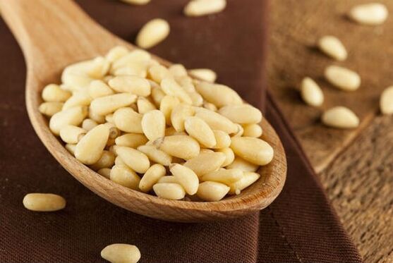 Cedar nuts of parasites