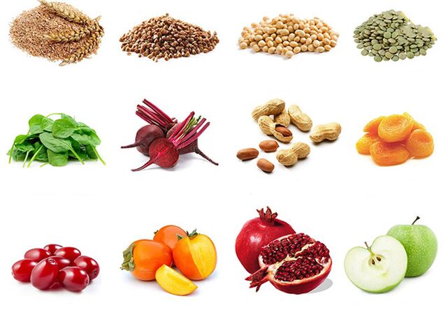 Diet against parasites